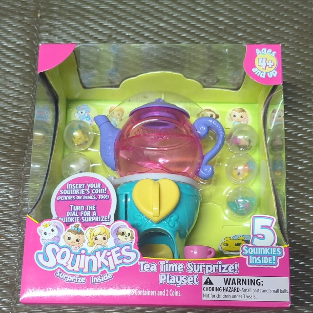 Squinkies Tea Time Surprize Playset